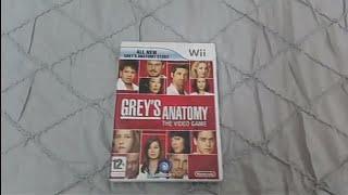 Wii Game 1266 - Grey's Anatomy (Pal UK)