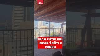 Demir Kubbe çaresiz kaldı! İran füzeleri İsrail'i böyle vurdu #shorts #iran #israil