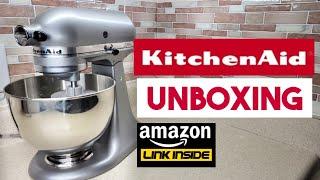 KitchenAid 4.5 Qt Stand Mixer Deluxe Model Unboxing