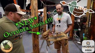 HuntLyte | NEW Outsider Saddle!!! | Mobile Hunters Expo 2024 - Northeastern Show