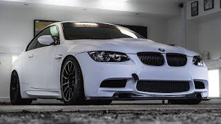 We Wrapped This BMW M3 Track Car From White to Black to White Again...