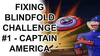 Fixing Blindfold Challenge #1 - Cap. America (Digital)