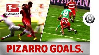 Claudio Pizarro - All His Goals Against Bayern and Bremen