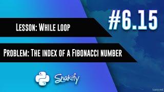 6.15 The index of a Fibonacci number