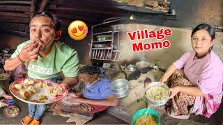 Nanima Ke Ghar Mae Momo Banaya  Village Momo