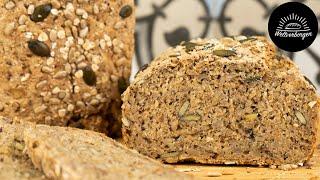 The best wholemeal bread with oat flakes!