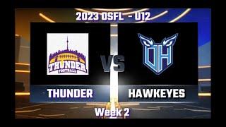 U12 Scarborough Thunder vs Oshawa Hawkeyes / Week 2