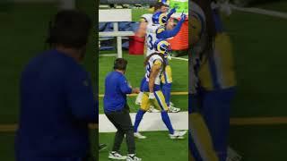 Hold up, asking Jordan Whittington who wins the Bachelorette  #rams #nfl #shorts