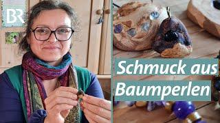 Naturschmuck - Baumperlenanhänger gestalten