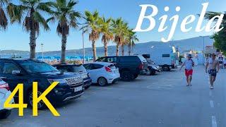 Bijela   Herceg Novi Montenegro  Walking Tour 4K 60fps - with Captions