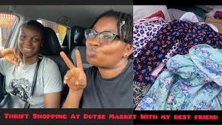 THRIFT SHOPPING WITH MY BEST FRIEND (DUTSE MARKET)