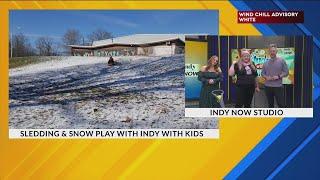 Best sledding spots with Indy with Kids! - 1/17/24