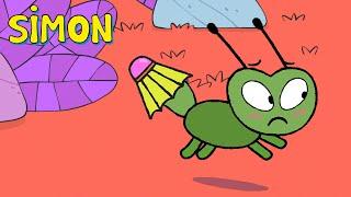 The Stuck Shuttlecock | Simon | Full episodes Compilation 30min S4 | Cartoons for Kids