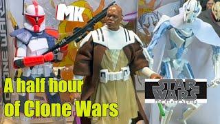 I talk about Black Series Clone Wars Figures for about a half hour