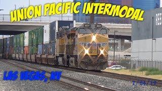 UNION PACIFIC INTERMODAL PASSING LAS VEGAS, NV!!!