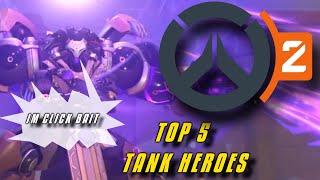 Tek's Top 5 Tank Heroes in Overwatch 2   (November 22)