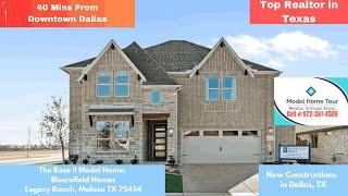 Bloomfield Homes The Rose II Model Home - Legacy Ranch, Melissa TX | Top Realtor in Texas | #realtor