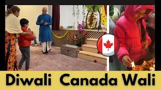 Diwali 🪔 Canada wali  || Hindi Vlog || Canadian Desire