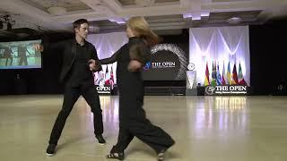 Jordon Frisbee and Tatiana Mollmann - 2nd place Strictly Champions Finals - The Open 2023