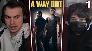 ГЛЕБ И РОСТИК ИГРАЮТ В A Way Out #1 | Sasavot и Rostikfacekid