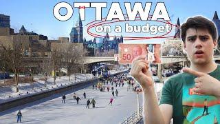 How to Travel OTTAWA, ONTARIO for Less Than $50!