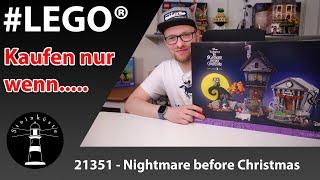 Ein ALBTRAUM vor Weihnachten - LEGO® Ideas 21351 - TimvButons Nightmare before Christmas #lego