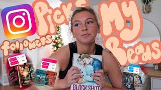 Instagram Followers Choose What I Read |BOOKMAS DAY 2|