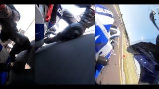 First Słomczyn trackday (MOTO CRASH) [GSXR bikergirl]