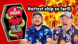 NEW 2023 Paqui One Chip Challenge! (Hottest Chip Yet!)