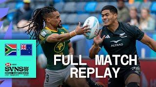 South Africa overpower All Blacks  | v New Zealand | HSBC SVNS Los Angeles 2025 | Full Match Replay