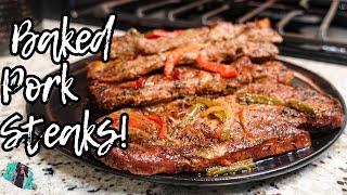 THE MOST DELICIOUS OVEN-BAKED PORK STEAKS | EASY RECIPE TUTORIAL