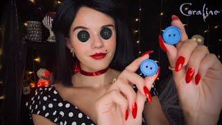 ASMR Coraline Other Mother Sews Your Button Eyes 🪡