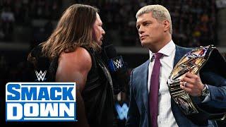 AJ Styles calls Cody Rhodes a quitter: SmackDown highlights, June 14, 2024