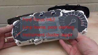 Limp home Ford Focus mk2 - Instrument panel repair