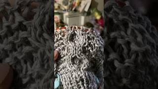 How to Knit Honeycomb Cable StitchPart 2 #knit #knitting #knittingaddict #delphinuspullover