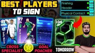 Best Players To Sign From New Nominating Pack EFOOTBALL 25 | 100 Finishing +100 Physic CF Tomorrow 