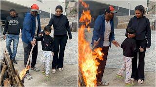 Manchu Manoj & Manchu Mounika Reddy With Son Dhairav Reddy Bhogi Celebrations 2024 | Manchu Family