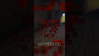 Spooky Minecraft Build Hack  #redstone #pistons #tutorial #minecraft #build #doors #hack #design