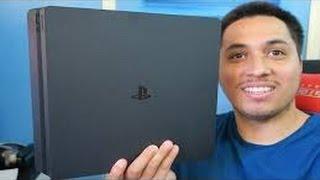 PS4 SLIM Unboxing Giveaway!