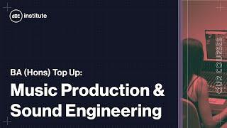 dBs Institute Courses | BA (Hons) Top Up: Music Production & Sound Engineering