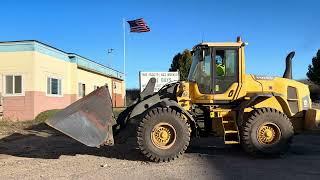 Volvo L90G wheel loader - Besse Forest Products – Goodman, WI – 12/10/2024