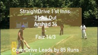 Season 21-22 || Tape Ball Cricket || LimitedTest || StraightDrive 1’st Inns