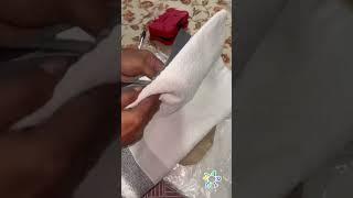 Athom Living Light Weight Cotton Premium Bath Towel 75x150 cm unboxing