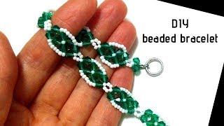 Beaded bracelet.  Easy diy BRACELET. beading tutorial