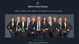 OBrien Real Estate Blackburn - Weekly Market Update