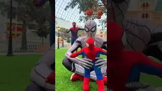 Spiderman vs White Spiderman#shorts