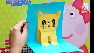 Make it beautiful handmade pop up card.@Rishu,s activity & fun