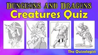 Name the Dungeons & Dragons creatures quiz