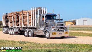 Australian Kenworth T909 Road Train Compilation #2