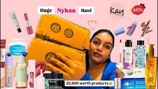 *HUGE* Nykaa Pink Love haul Worth Rs. 20,000 | Buying dream products | Aakriti Yadav